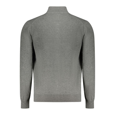 Norway 1963 Gray Polyester Men Cardigan