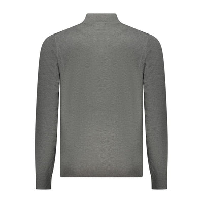Norway 1963 Gray Wool Men Sweater