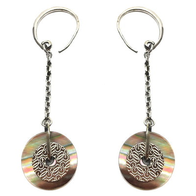GC Silver Stainless Steel Earrings