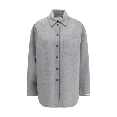 Max Mara Gray Wool Shirt
