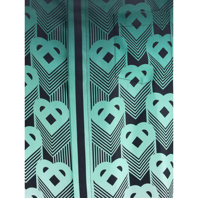 Casablanca Multicolor Silk Pattern Shirt