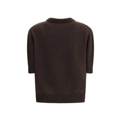 Khaite Brown Cashmere Cashmere Sweater