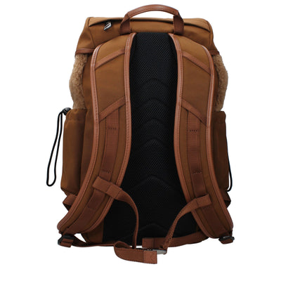 Moncler Brown Fabric Backpack