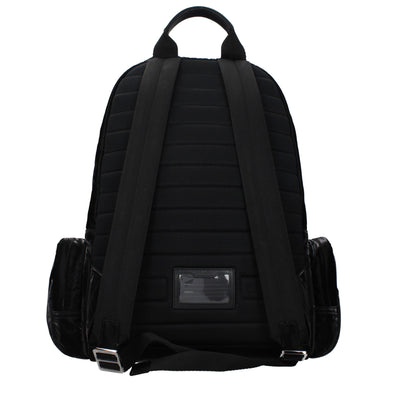 Dolce & Gabbana Black Nylon Backpack