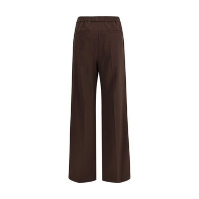 Max Mara Gray Polyester Casual Pants