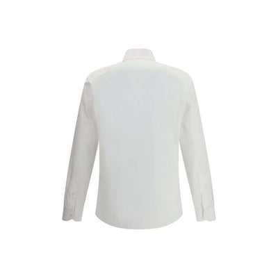 Fendi White Cotton Dress Shirt