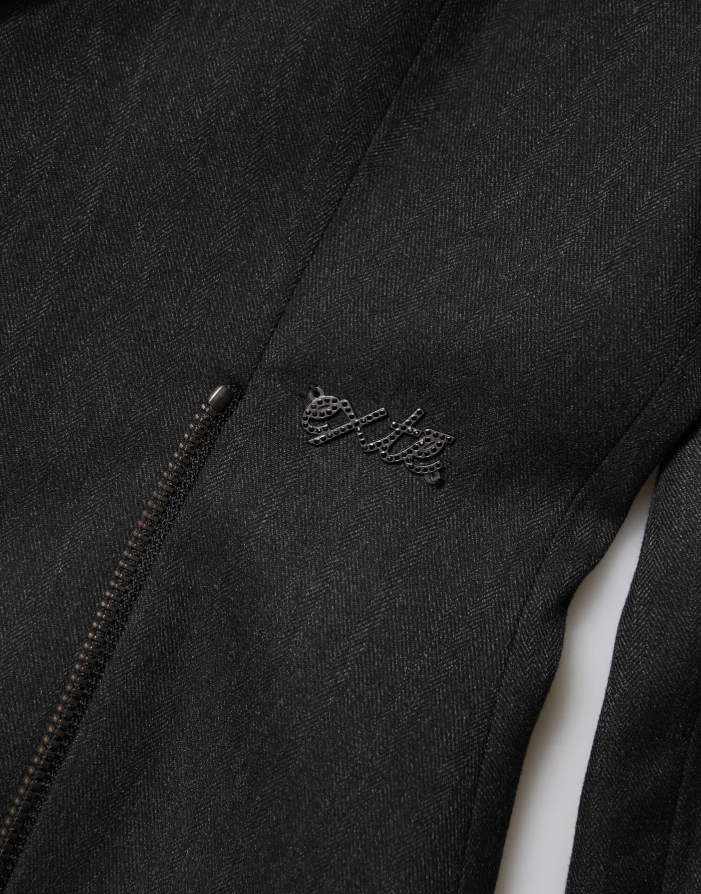 Exte Black Double Breasted Pants Blazer Jacket 2 Piece Suit