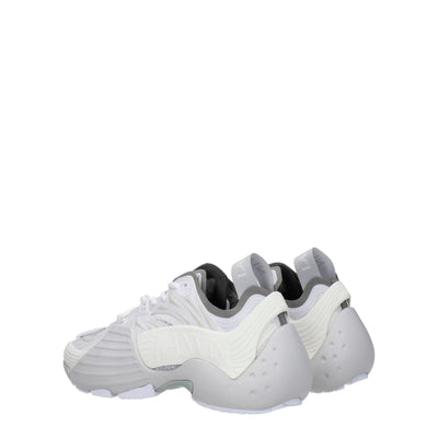 Lanvin White Leather Athletic Sneakers