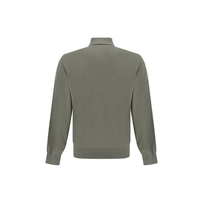 Brunello Cucinelli Bicolor Cotton Shortsleeve Shirt