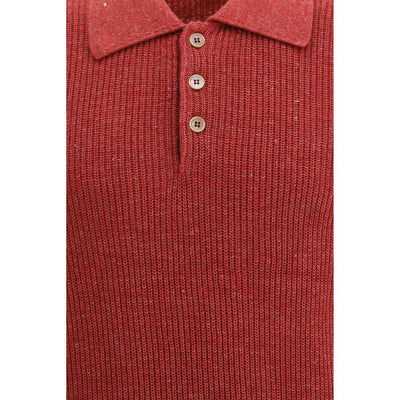 Brunello Cucinelli Multicolor Cotton Polo Shirt