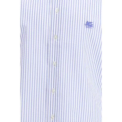 Etro Multicolor Cotton Dress Shirt
