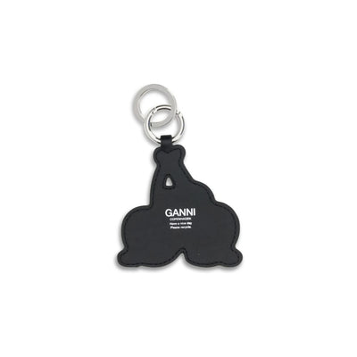 Ganni Multicolor Recycled Leather Keychain