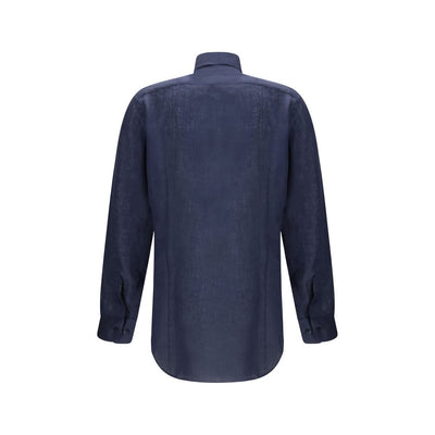 Etro Blue Denim Shirt