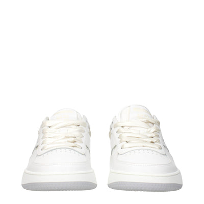 Givenchy White Leather Low Top Sneakers