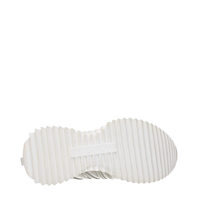 Moncler Beige Leather Low Top Sneakers