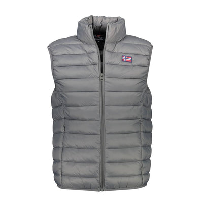 Norway 1963 Grigio Poliammide Men's Gilet