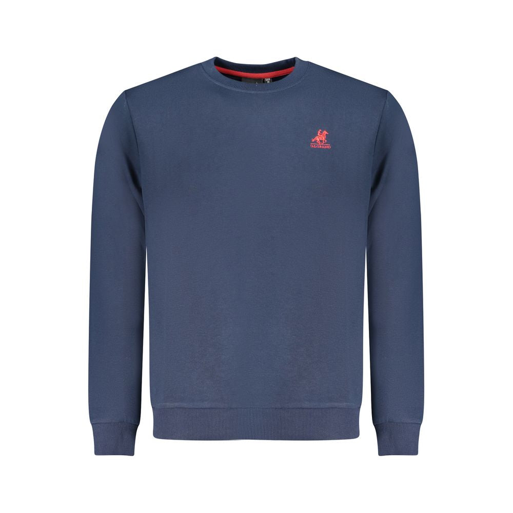 U.S. Grand Polo Blue Cotton Men Sweatshirt