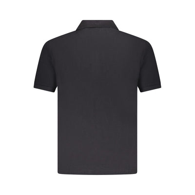 U.S. Grand Polo Black Cotton Polo Shirt