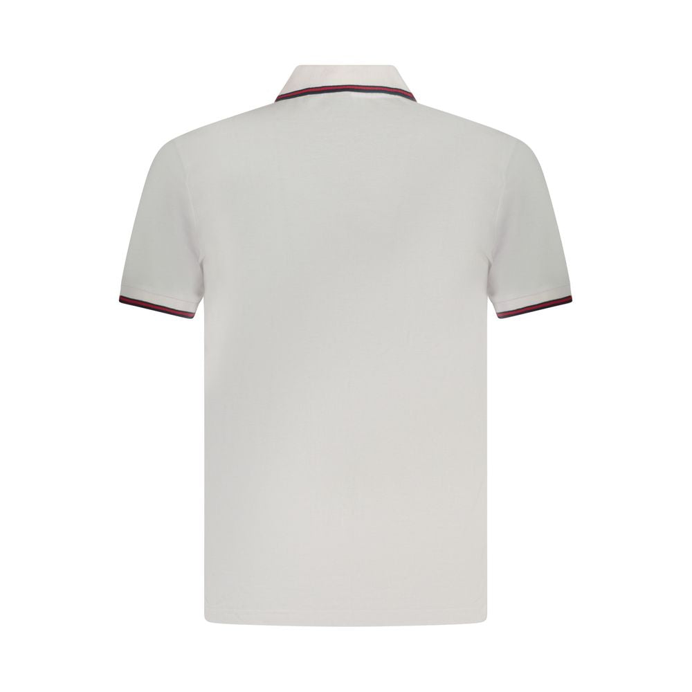 U.S. Grand Polo White Cotton Men's Polo Shirt