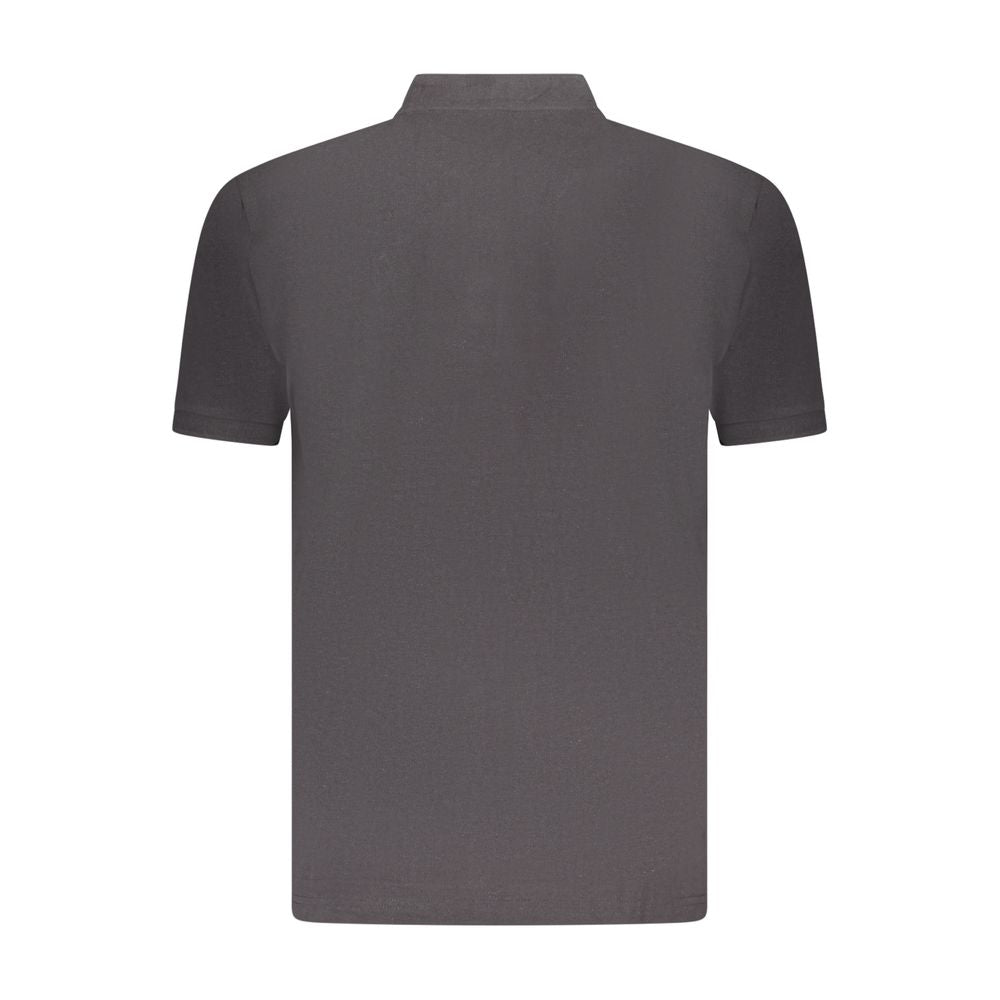 U.S. Grand Polo Black Cotton Polo Shirt
