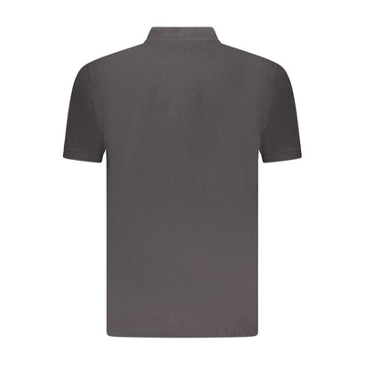 U.S. Grand Polo Black Cotton Polo Shirt