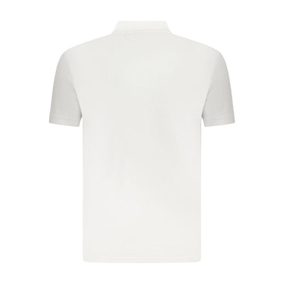U.S. Grand Polo White Cotton Polo Shirt