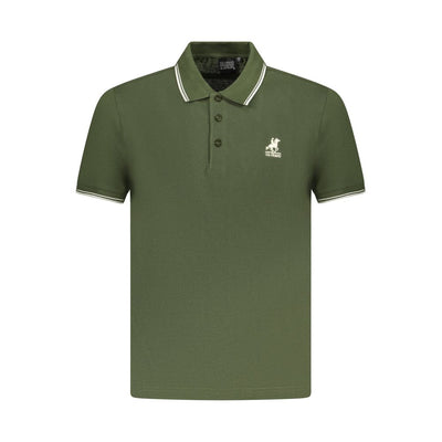 U.S. Grand Polo Verde Cotton Men Polo-Shirt