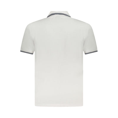 U.S. Grand Polo White Cotton Men's Polo Shirt