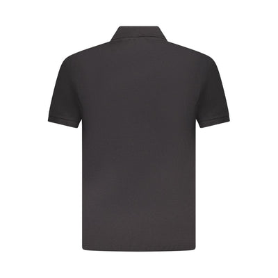 U.S. Grand Polo Black Cotton Men Polo Shirt