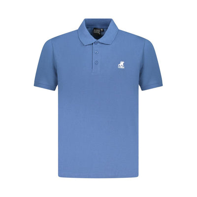 U.S. Grand Polo Blue Cotton Men Polo