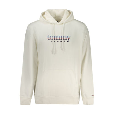 Tommy Hilfiger White Cotton Men's Hoodie