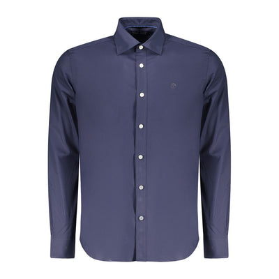 North Sails Blu Cotton Mens Shirt