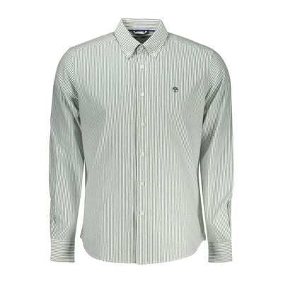 North Sails Green Cotton Men Shirt
