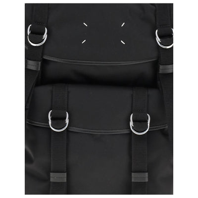 Margiela Black Polyamide Backpack