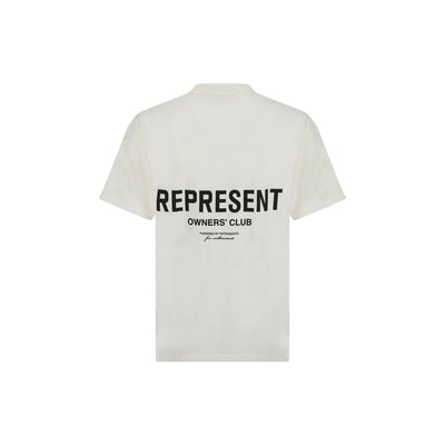 Represent White Cotton T-Shirt