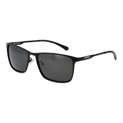 Polaroid Black Metal Sunglasses