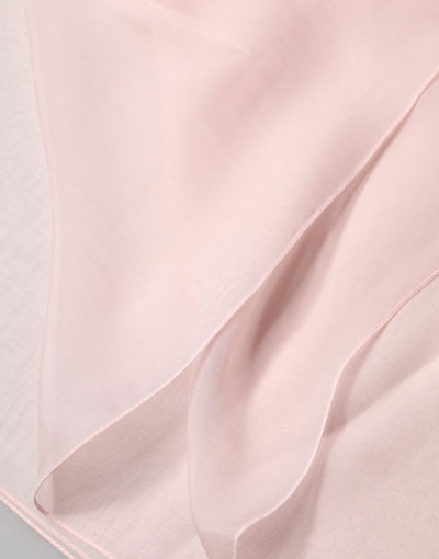 Dolce & Gabbana Light Pink Stole Silk Neck Wrap Shawl  Scarf
