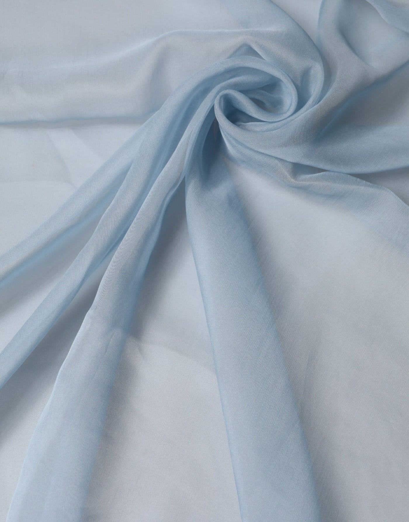 Dolce & Gabbana Light Blue Silk Stole Neck Wrap Shawl 200cm x 130cm Scarf