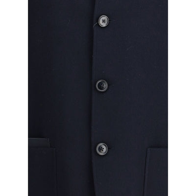 ZEGNA Blue Cashmere Coat
