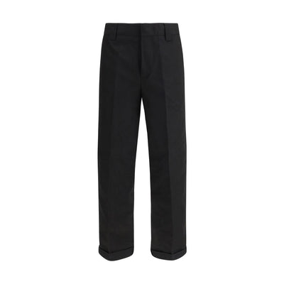 Golden Goose Black Cotton Chino Pants