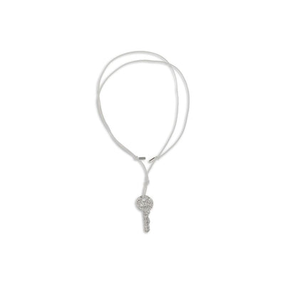 MM6 Silver Brass Necklace