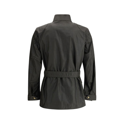 Belstaff Green Cotton Rain Coat