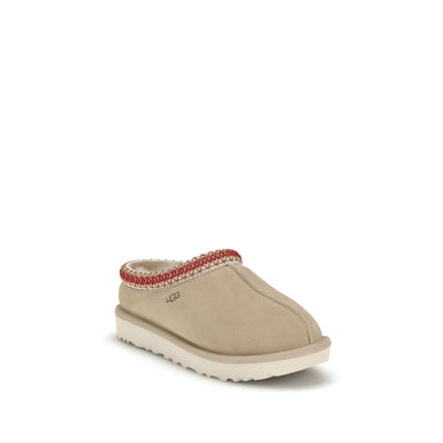 UGG Beige Leather Mules