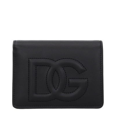 Dolce & Gabbana Black Leather Wallet