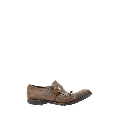 Church's Brown Calf Leather Bos Taurus Slip-On Loafers