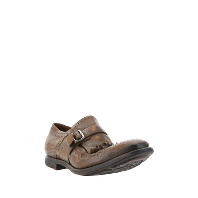 Church's Brown Calf Leather Bos Taurus Slip-On Loafers