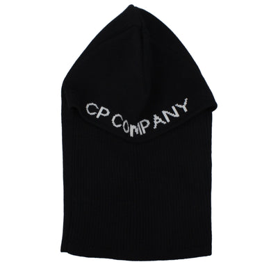 C.P. Company Black Wool Hat