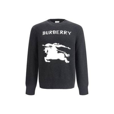 Burberry Black Wool Sweatshirt