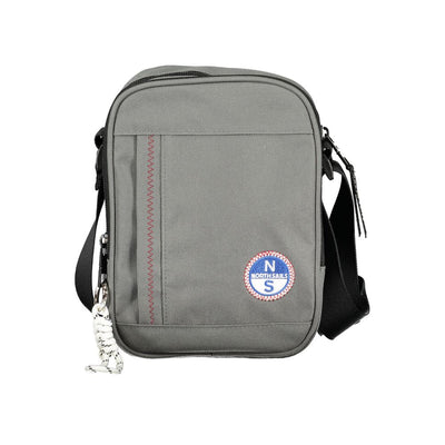North Sails Grigio Polyester Men Shoulder Bag