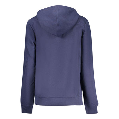 Fila Blue Cotton Women's Hooded Sweatshirt